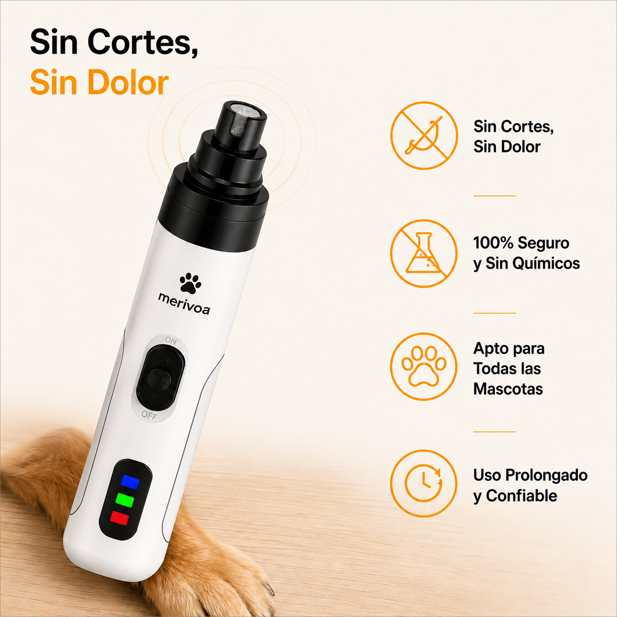Merivoa-Cortauñas Silencioso Pro